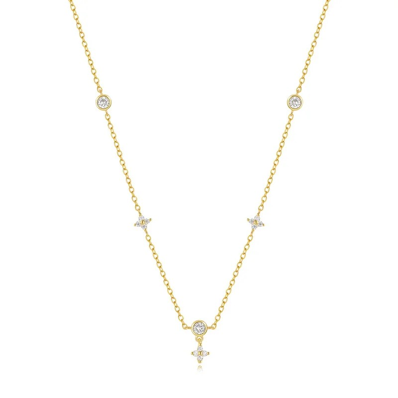 Radiant Forever Zircon Necklace