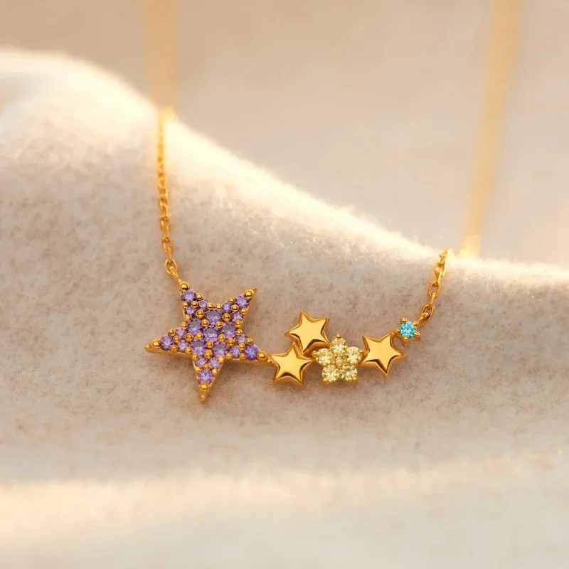 Wrapped In The Stars Necklace