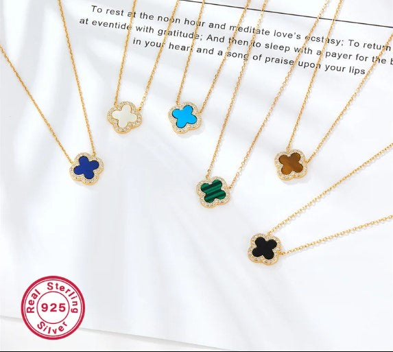 Lucky to Have You Clover Necklace