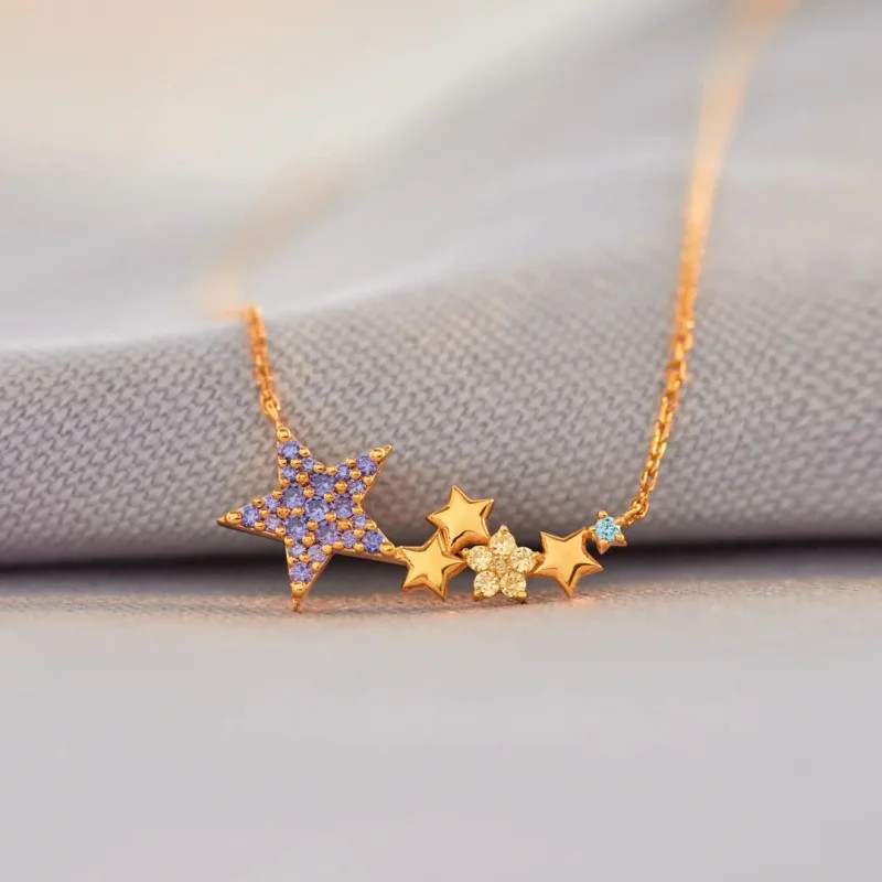 Wrapped In The Stars Necklace