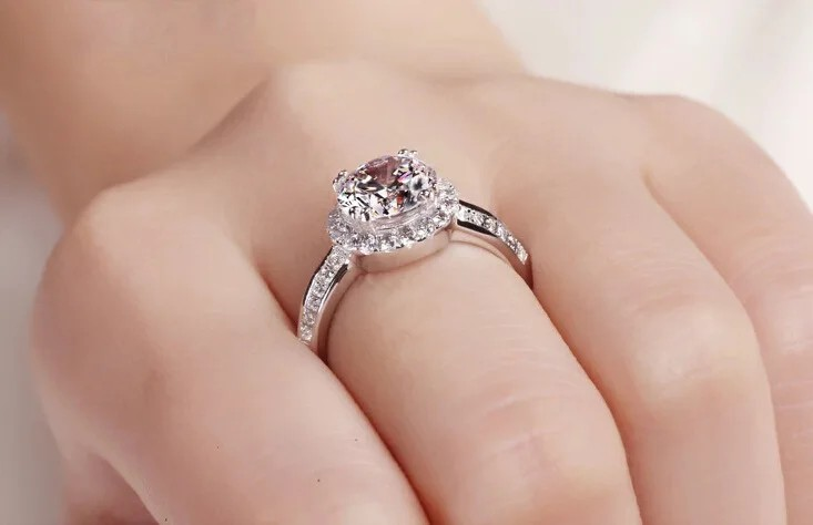 Endlessly In Love Zircon Ring