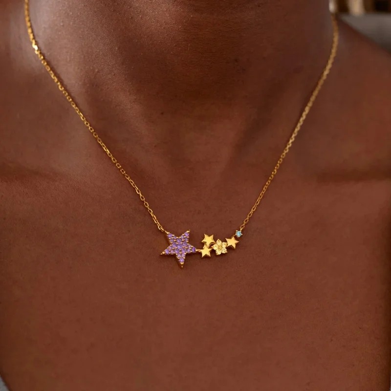 Wrapped In The Stars Necklace